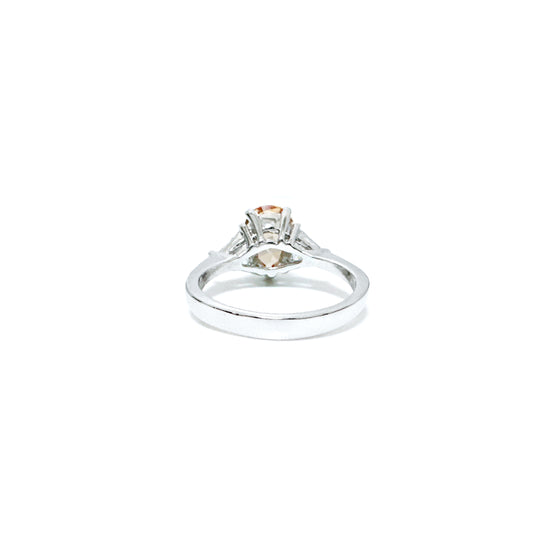 BMR21025CP - Pear Shape Halo - Engagemet Ring