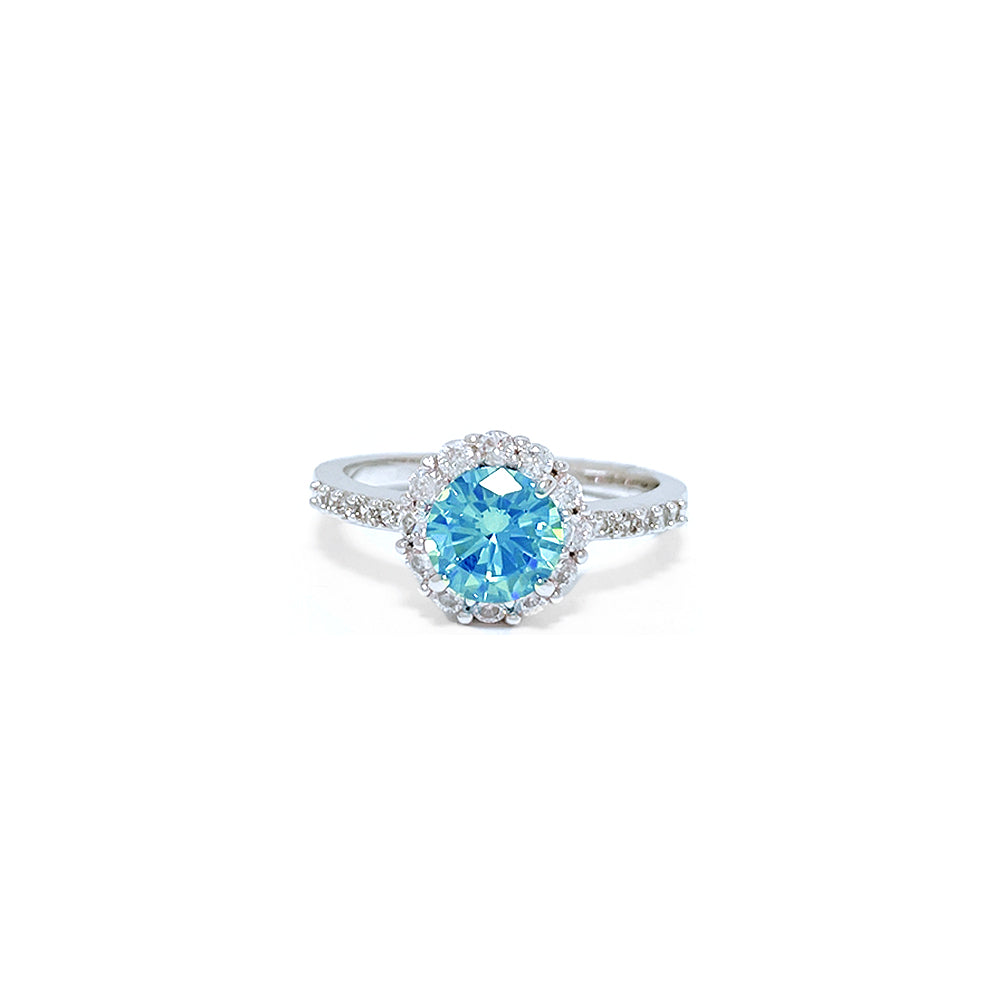 BMR23922 - Round Cut Halo - Engagemet Ring