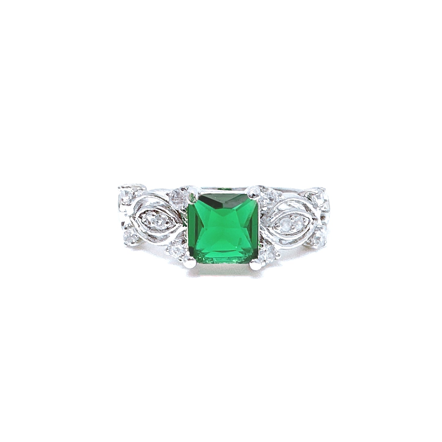 BMR24036 - Princess Cut Halo - Engagemet Ring