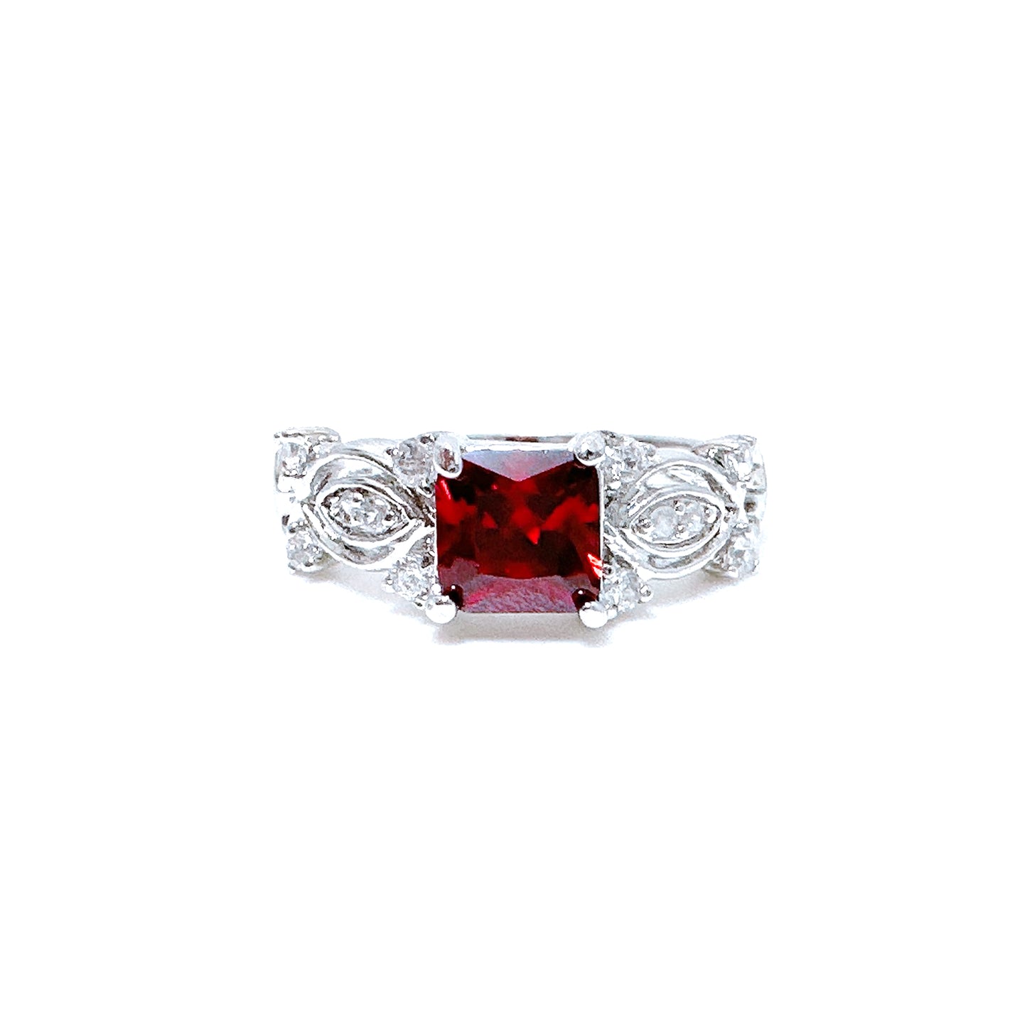 BMR24036 - Princess Cut Halo - Engagemet Ring