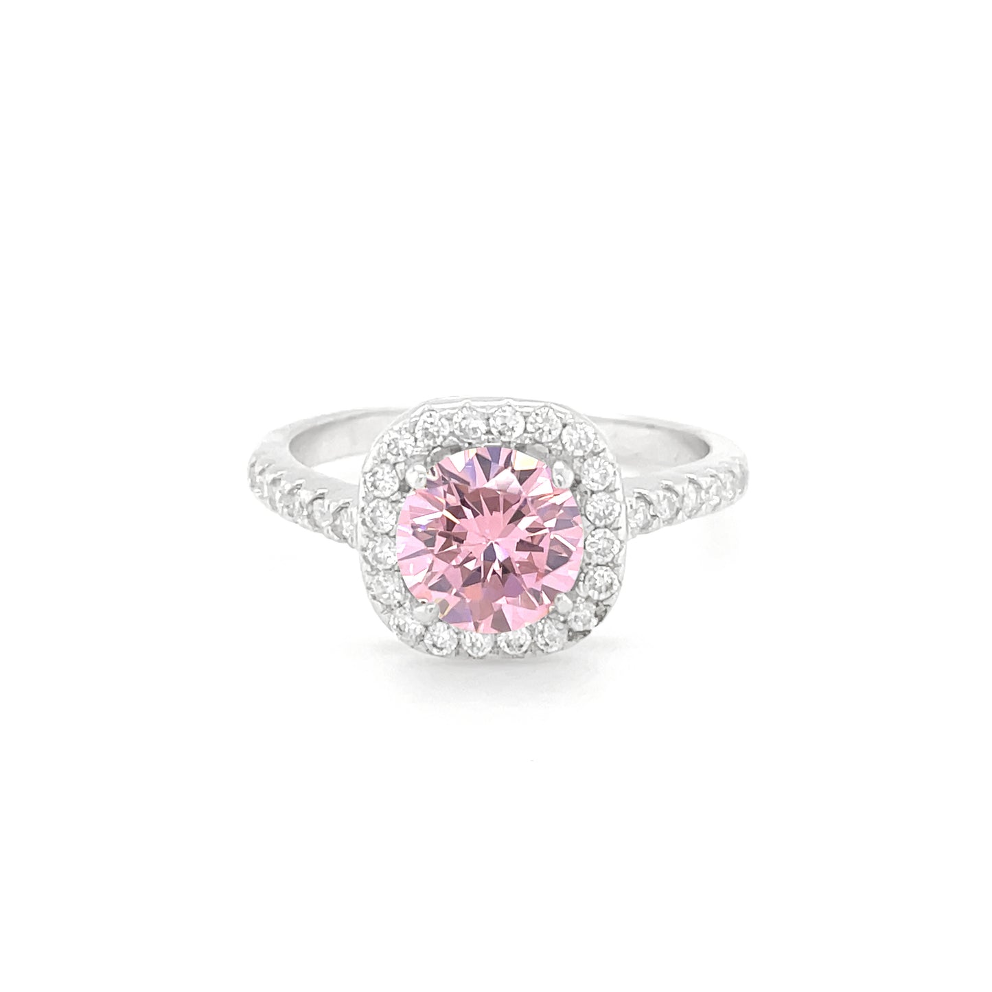 BMR24362 - Round Cut Halo - Engagemet Ring