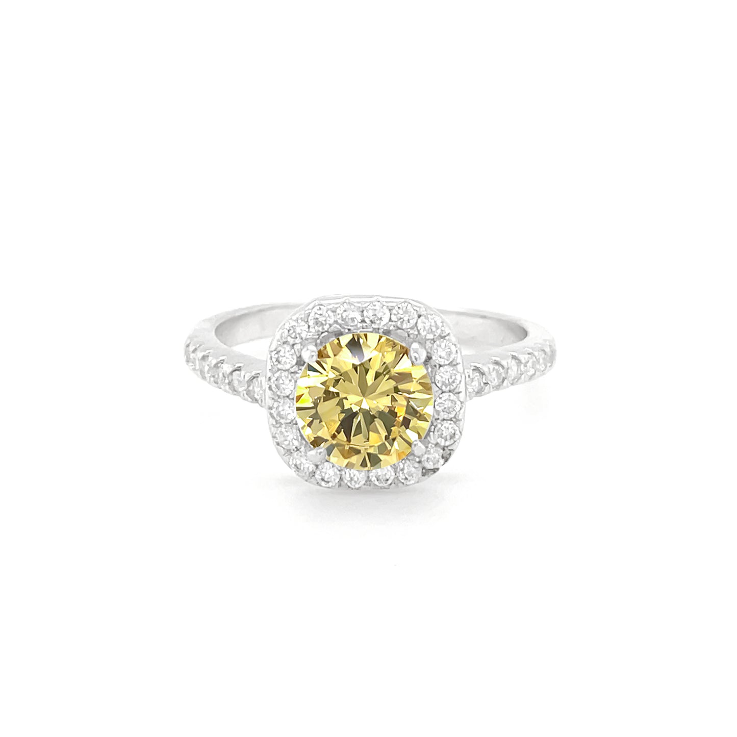 BMR24362 - Round Cut Halo - Engagemet Ring