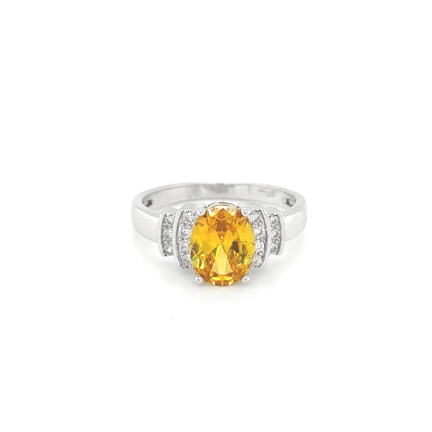 BMR24716 - Oval Cut Deluxe Double Halo - Engagemet Ring
