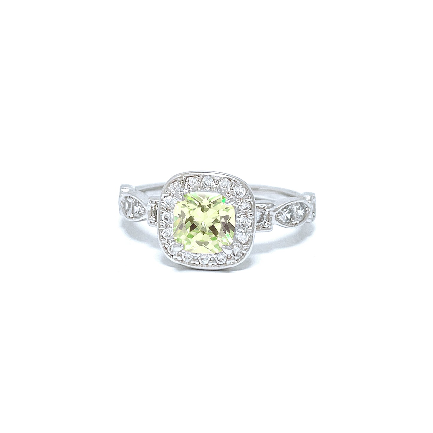 BMR24721 - Cushion Cut Halo - Engagemet Ring