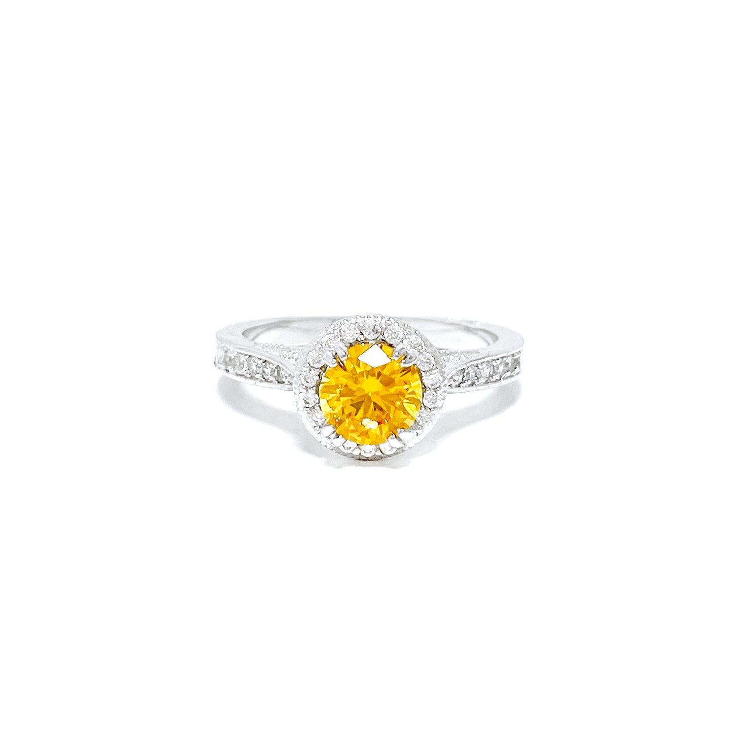 BMR24907 - Round Cut Halo - Engagemet Ring