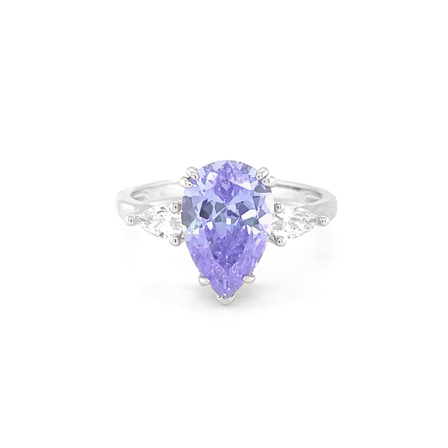 BMR33750 - Pear Shape Triple Contrast - Engagemet Ring