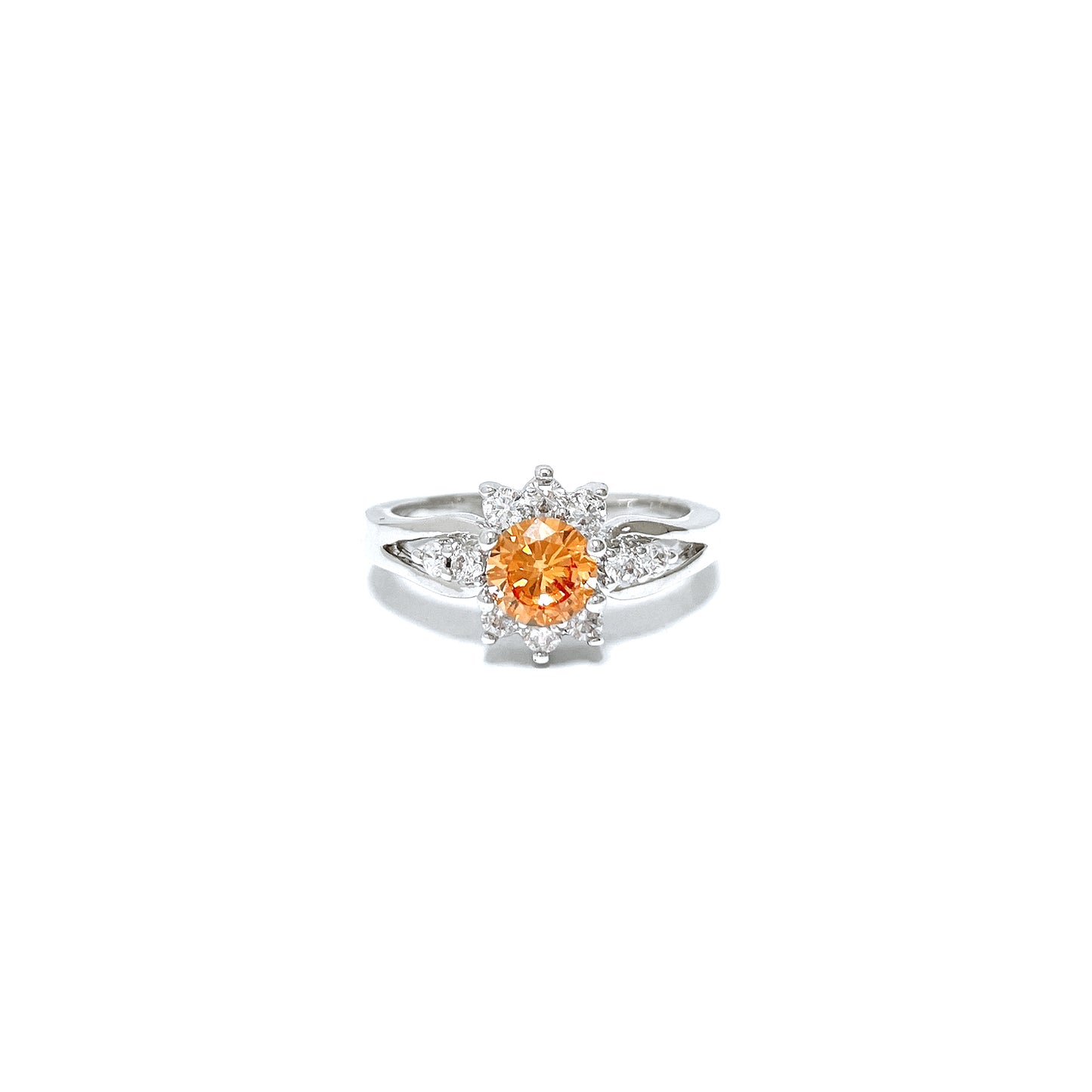 BMR40172 - Round Cut Triple Contrast - Engagemet Ring