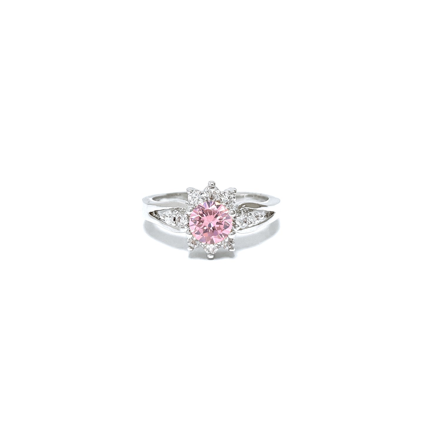 BMR40172 - Round Cut Triple Contrast - Engagemet Ring