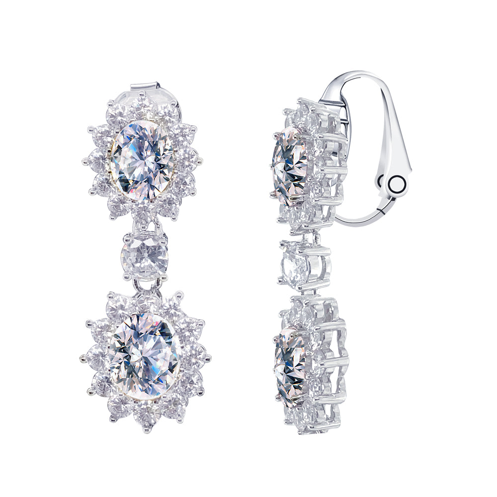 BME62230S - Dangle Earrings - Clip On Earrings