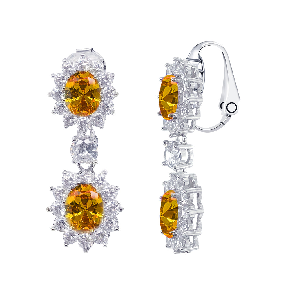 BME62230S - Dangle Earrings - Clip On Earrings