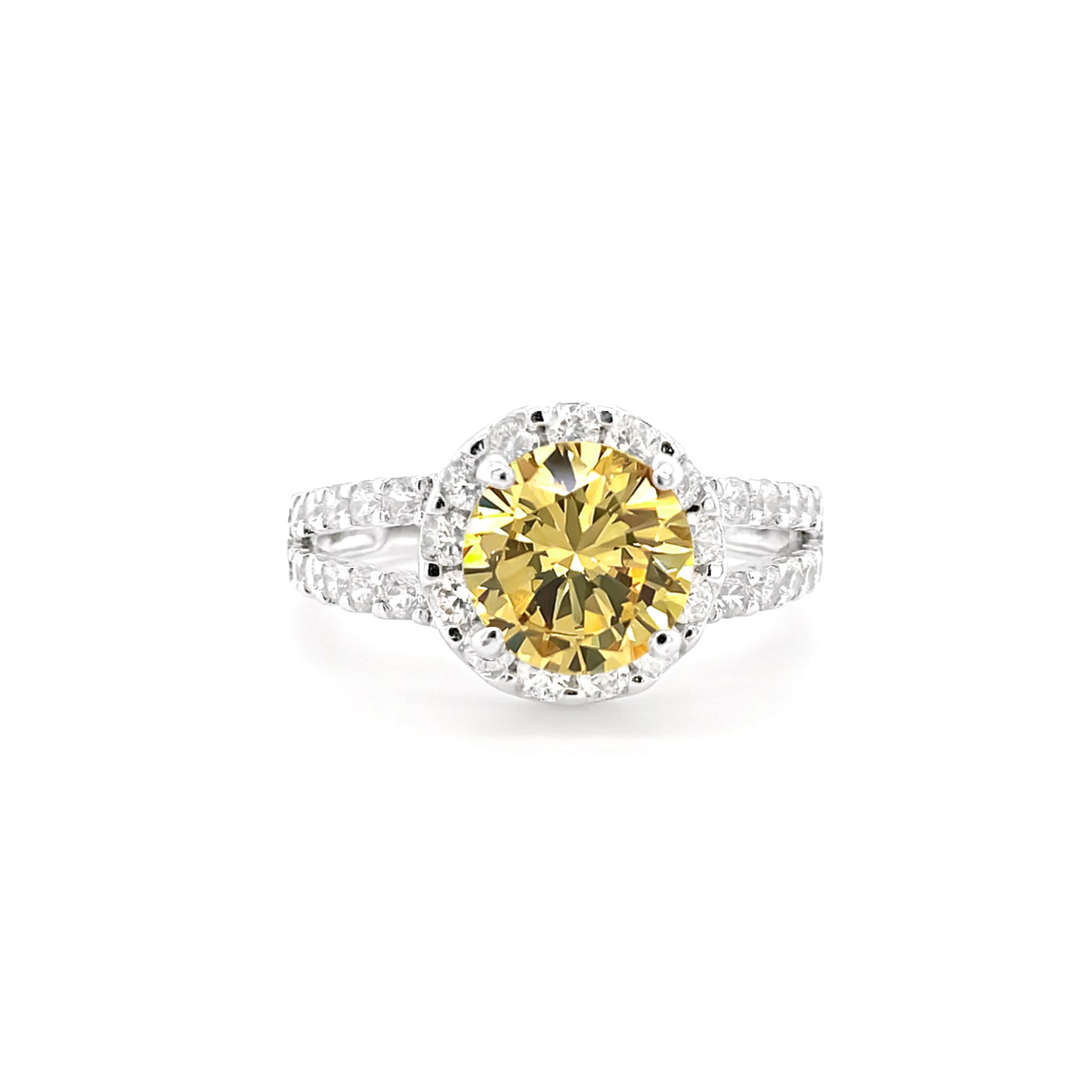 BMR66075 - Round Cut Halo - Engagemet Ring