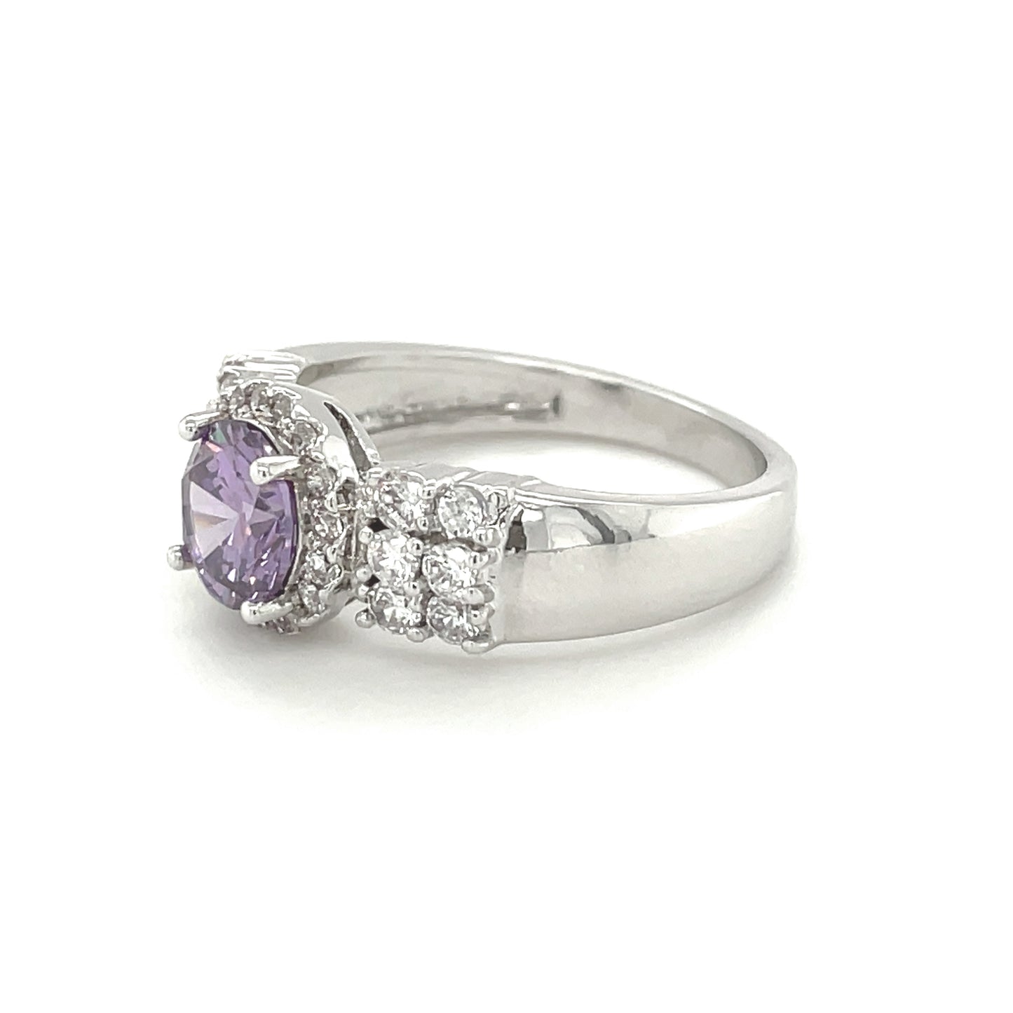 BMR21712PR - Round Cut Halo - Engagemet Ring