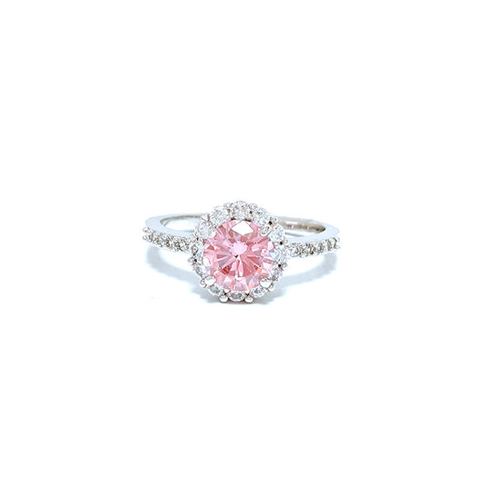 BMR23922 - Round Cut Halo - Engagemet Ring