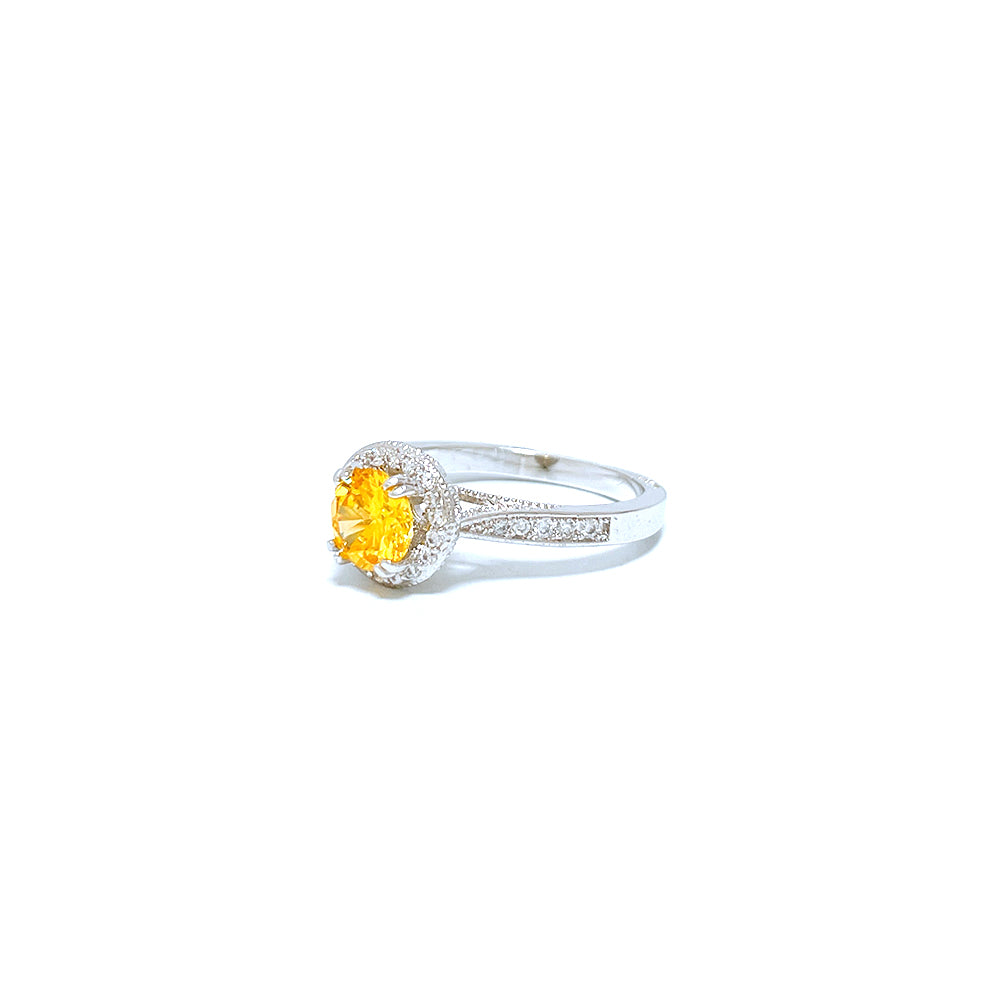 BMR24907 - Round Cut Halo - Engagemet Ring