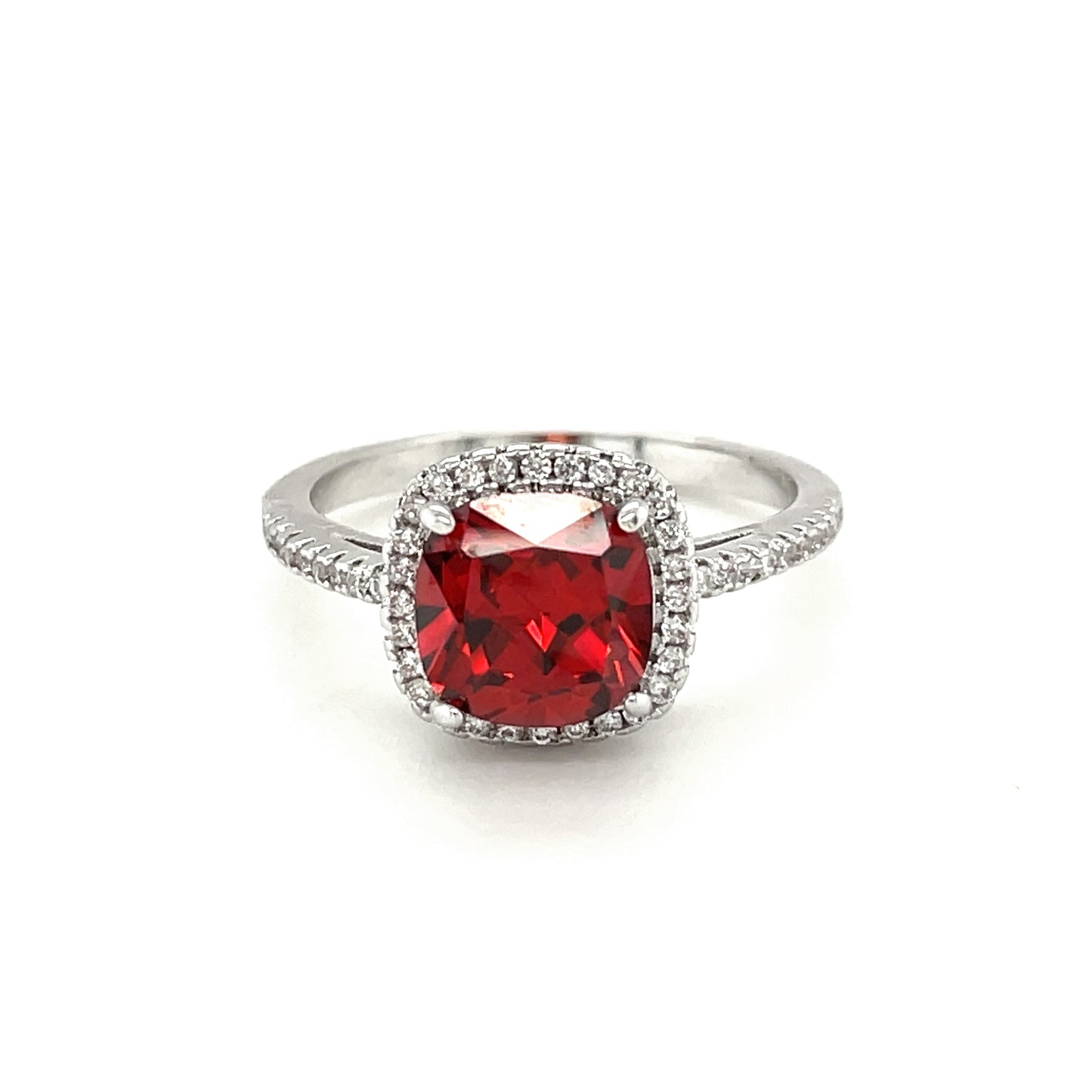 BMR24964RC - Cushion Cut Halo - Engagemet Ring
