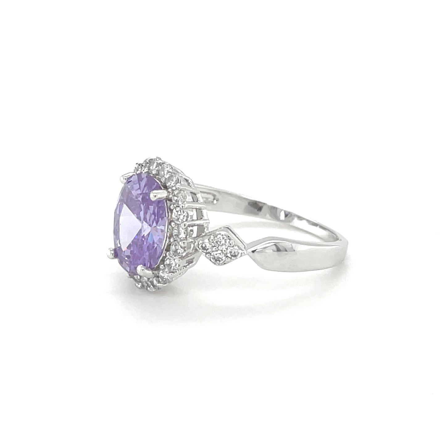 BMR40118CB - Oval Cut Halo - Engagemet Ring