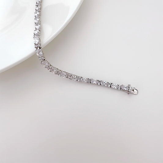 BMB5039 - 橢圓形切割 - 手鍊