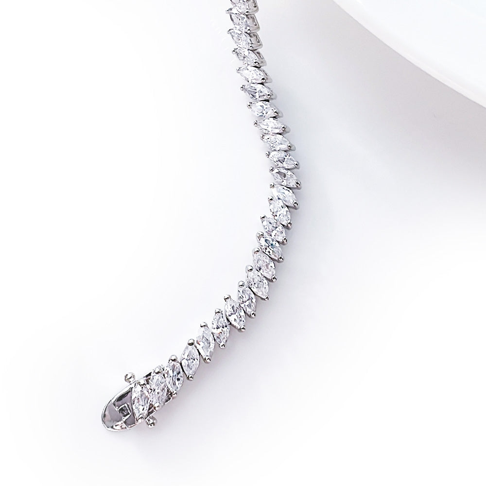 BMB5210 - Marguise Cut Bracelet - Bracelet