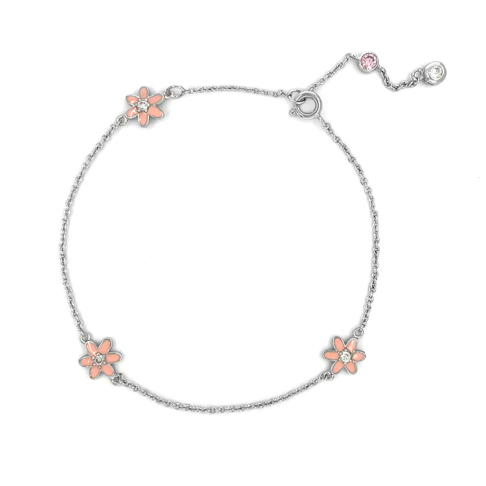 BMA60012 - Three Flower - Anklet