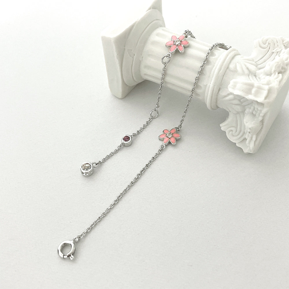 BMA60012 - Three Flower - Anklet