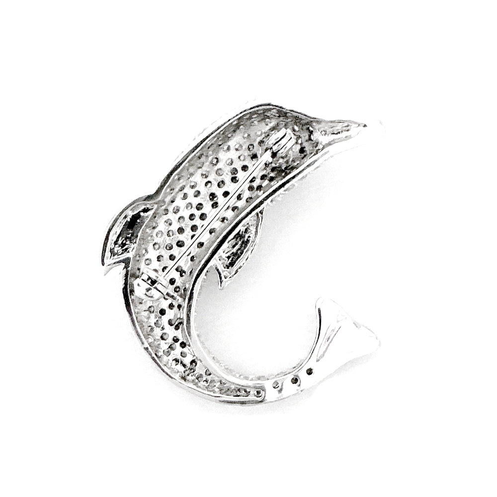BMC60015 - Dolphin - Brooch