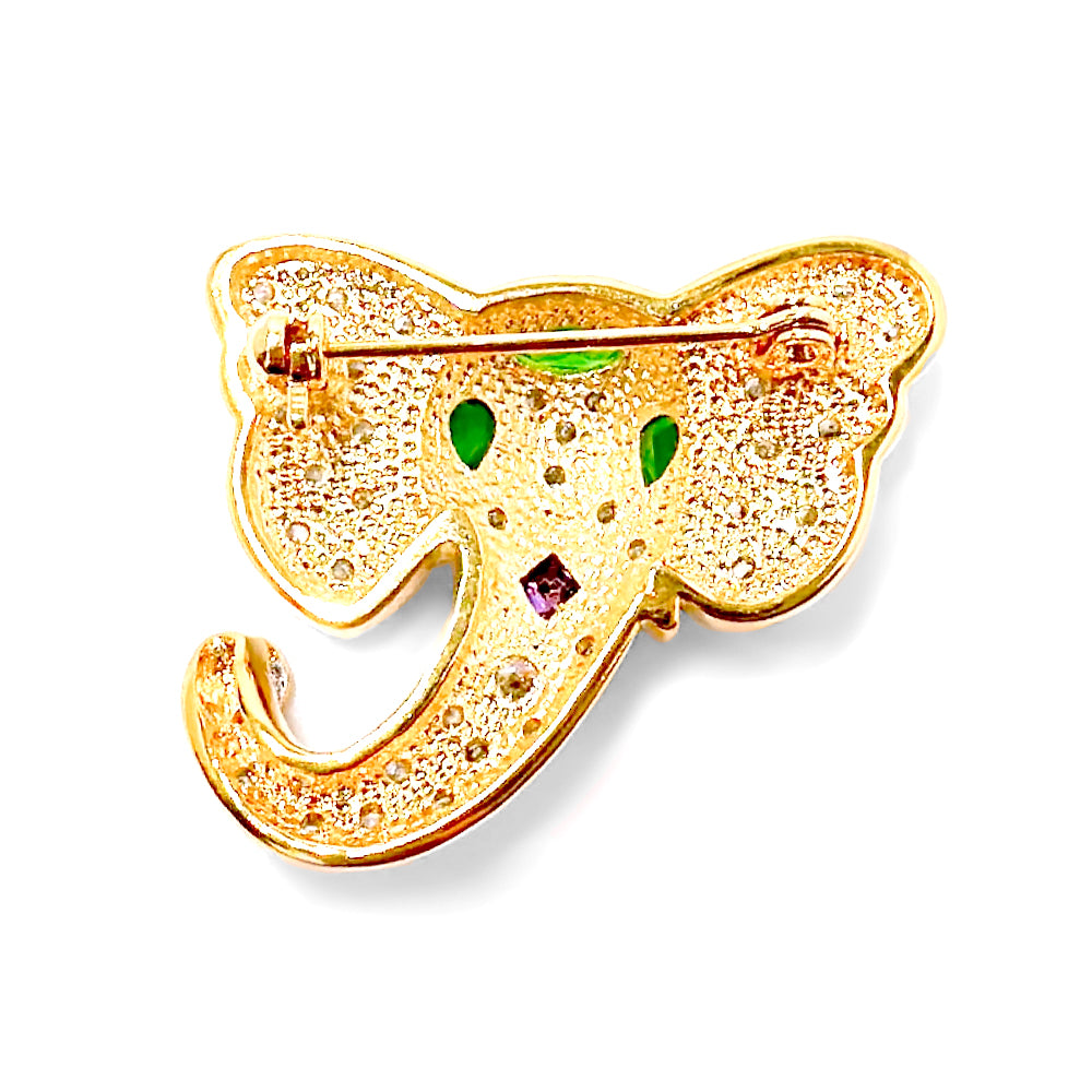 BMC60033 - Elephane - Brooch