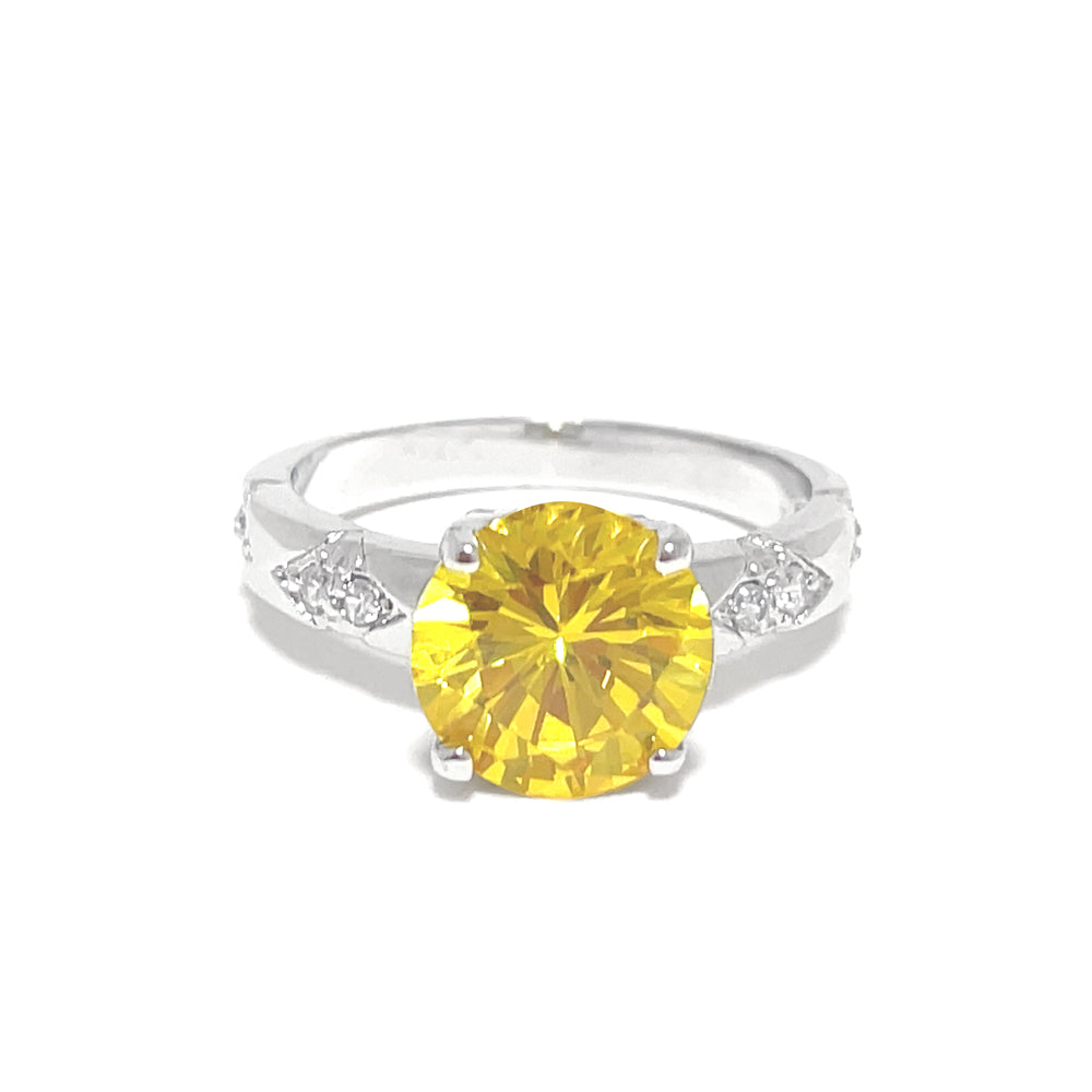 BMR61419 - Round Cut Solitaire Stone - Engagemet Ring