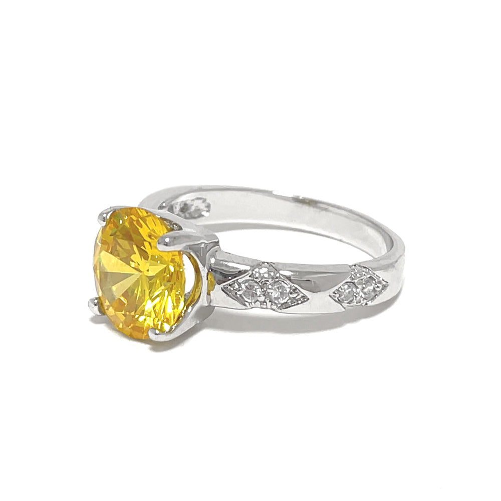 BMR61419 - Round Cut Solitaire Stone - Engagemet Ring