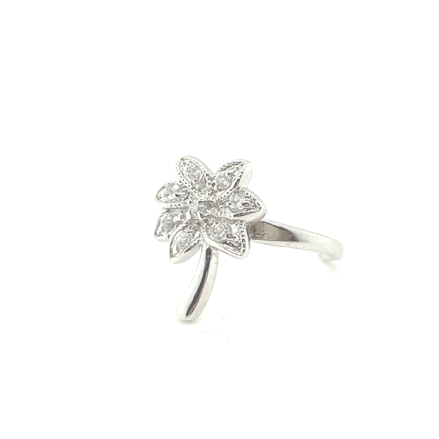 SR63514 - Plam Tree - Delicate Ring