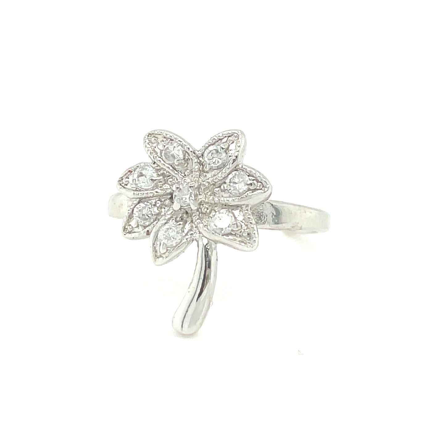 SR63514 - Plam Tree - Delicate Ring