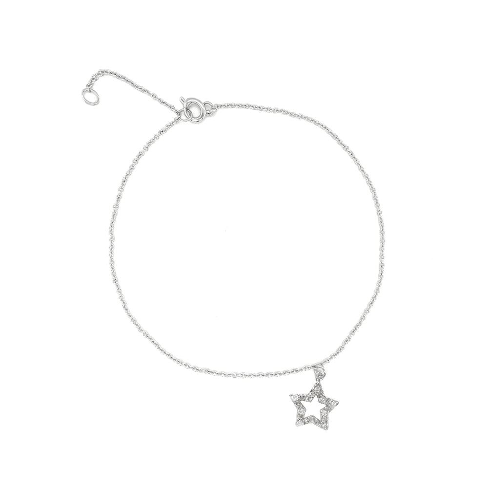 BMA69002 - Solitaire Star - Anklet