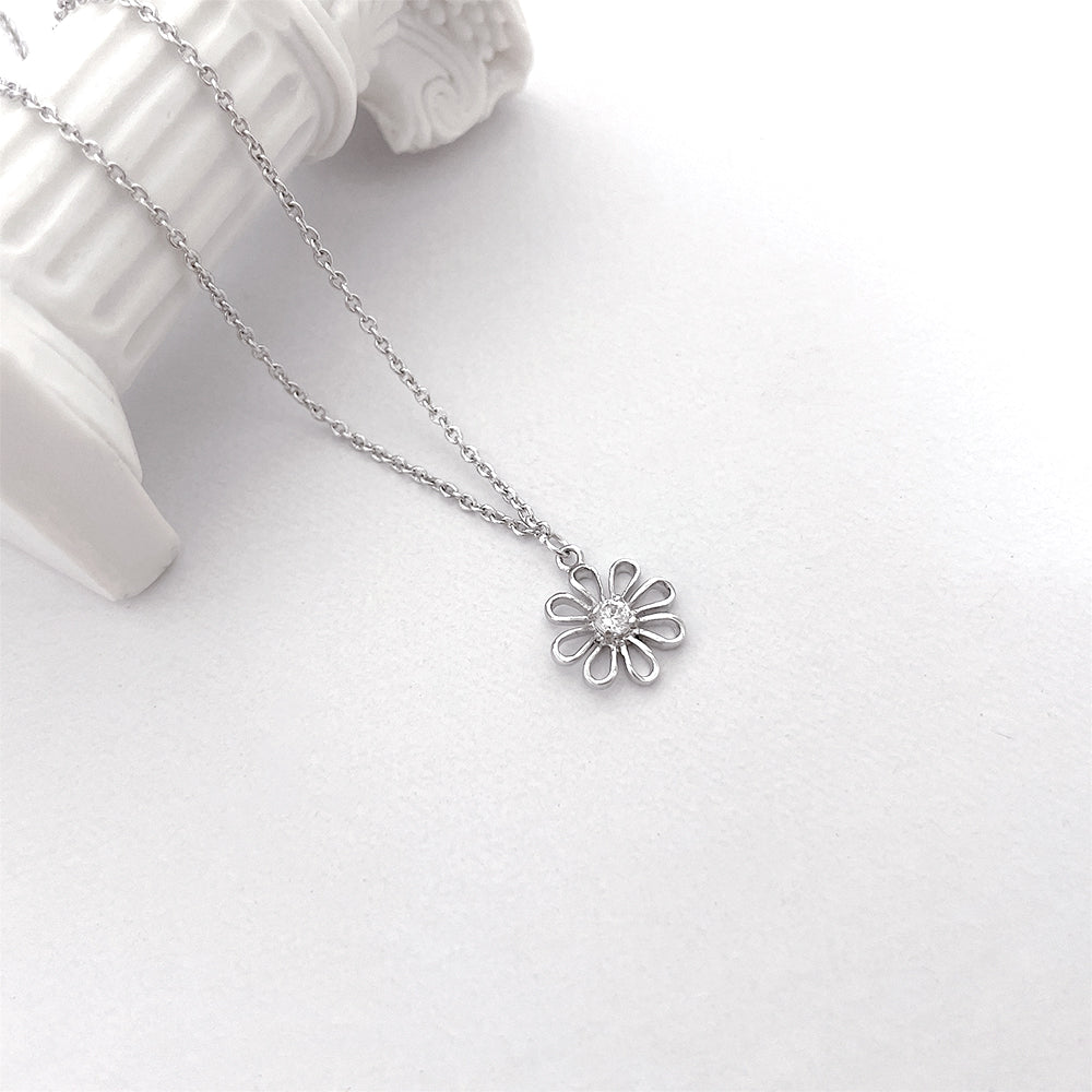 BMA69003 - Solitaire Flower - Anklet