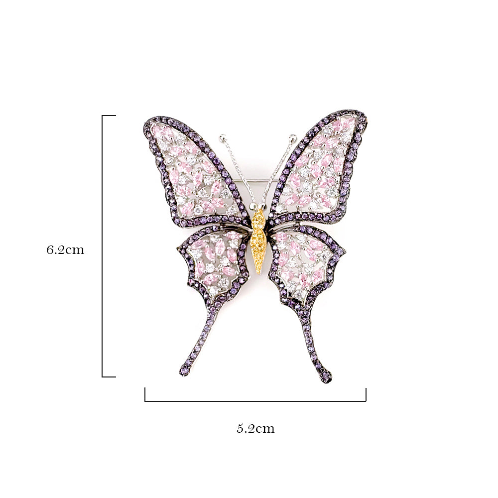 BMC80066 - Butterfly - Brooch