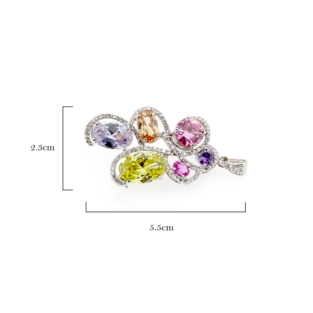 BMC80105 - Colorful Leaf - Brooch