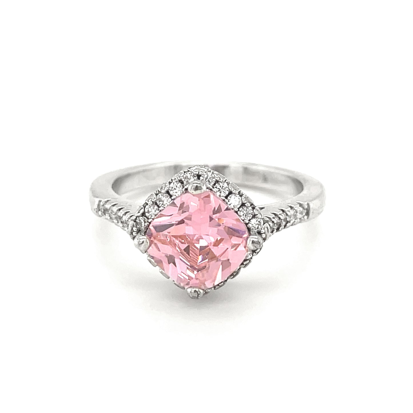 BMR84272PK - Round Cut Halo - Engagemet Ring