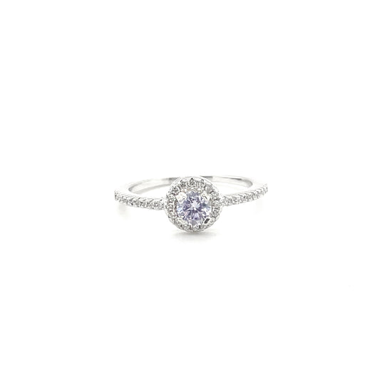 BMR84561WH - Round Cut Solitaire Stone - Engagemet Ring