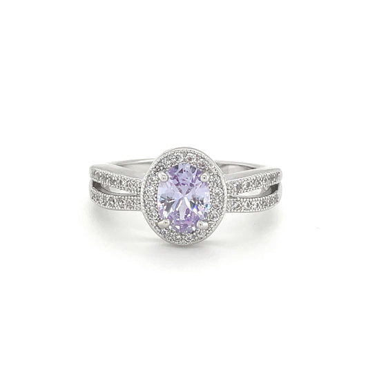 BMR84632CB - Oval Cut Halo - Engagemet Ring