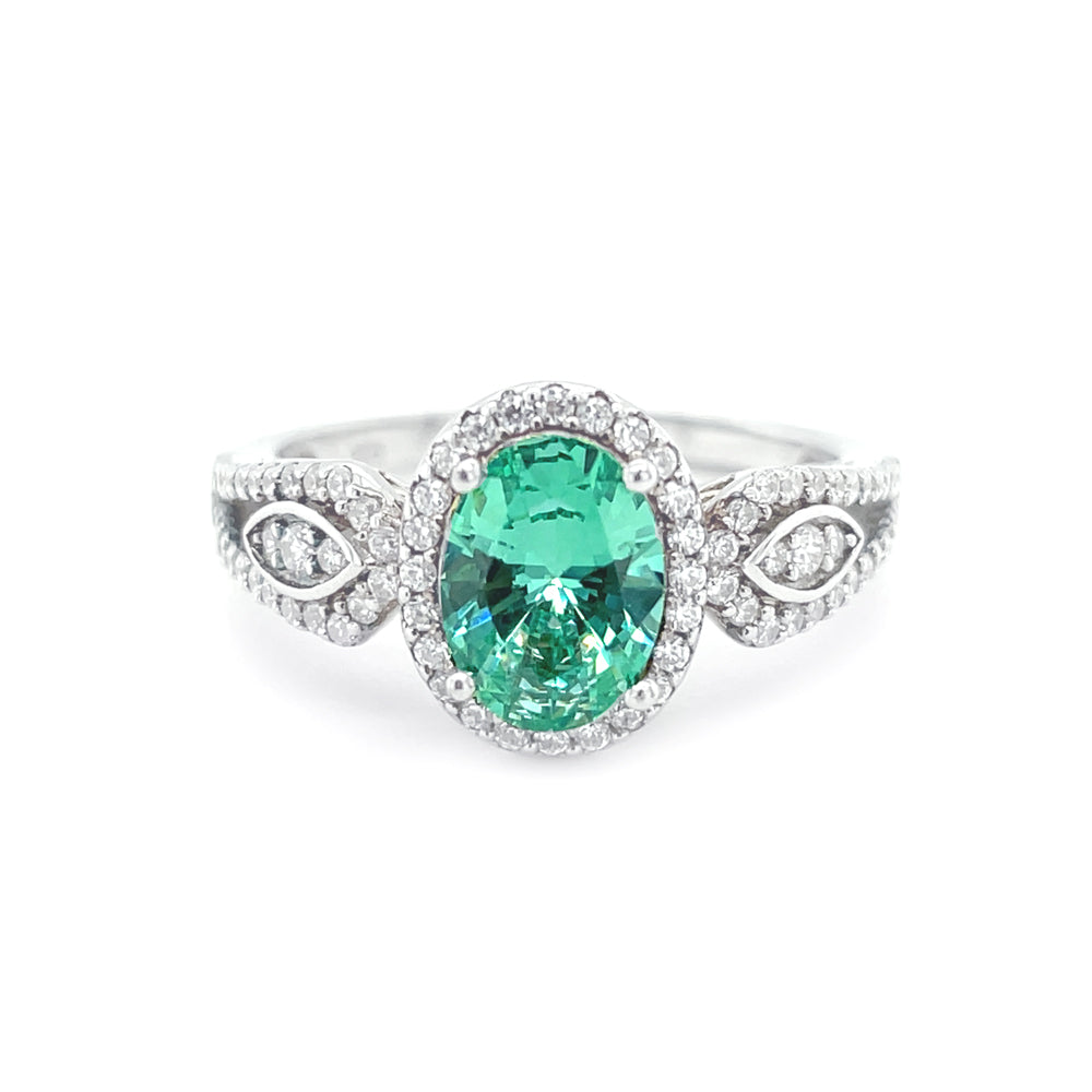 SMR-SW88151 - The Court of Versailles-Elegant Series S925 - Silver Ring