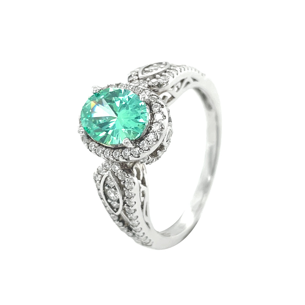 SMR-SW88151 - The Court of Versailles-Elegant Series S925 - Silver Ring
