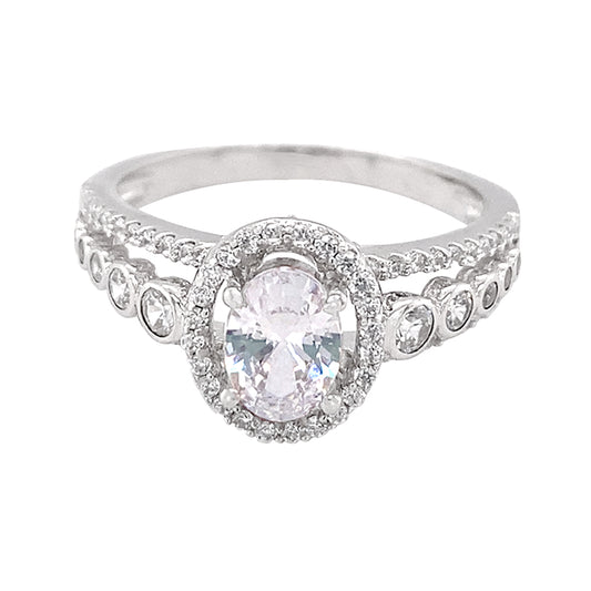 BMR-SW88163 - ヴェルサイユ宮殿 - 完璧なコレクション S925 - シルバー リング