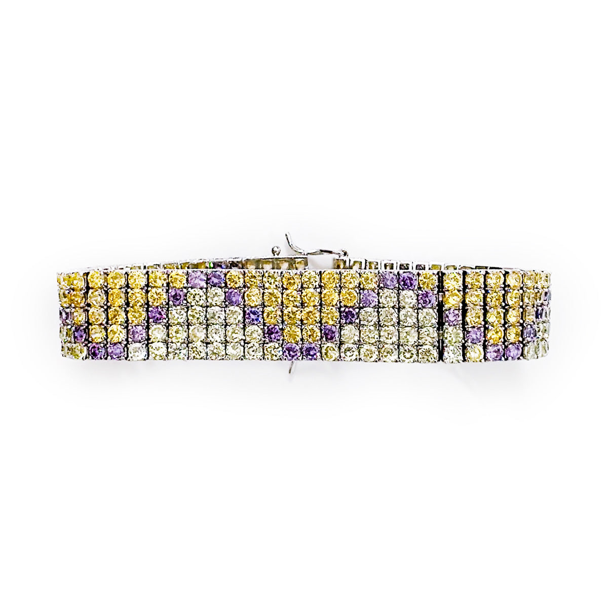 BMB80107 - 5 Row Wh Broadband - Bracelet