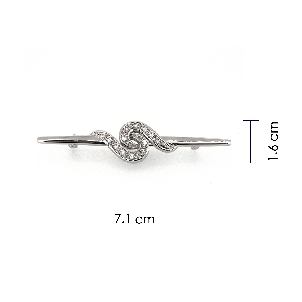 BMC60047 - Whirlpool - Brooch