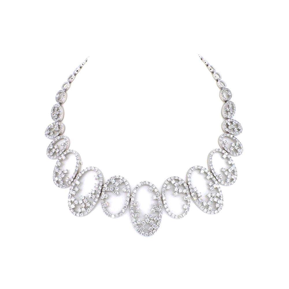 BMN98431 - Radiates Of Love - Statement Necklace