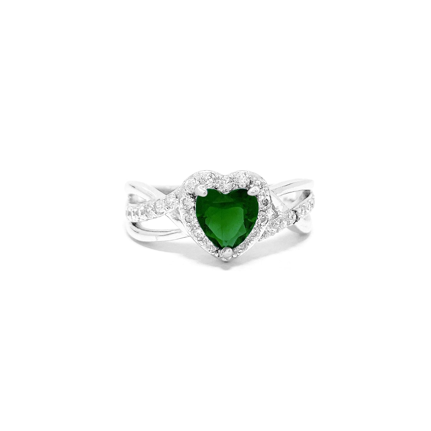 BMR25316 - Heart Halo - Engagemet Ring