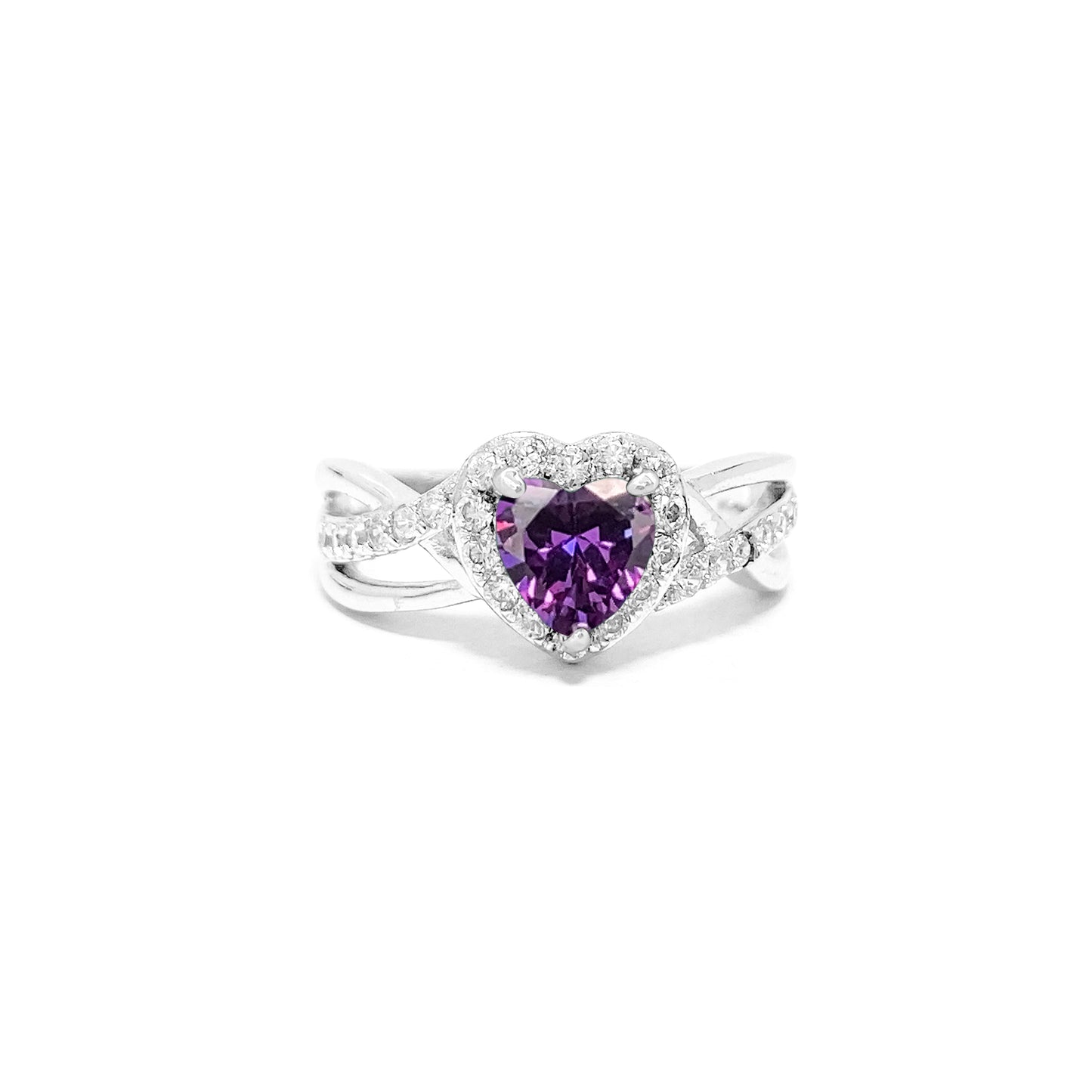 BMR25316 - Heart Halo - Engagemet Ring