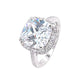 BMR53092WH - Cushion Cut Halo - Engagemet Ring