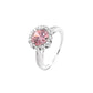 BMR53114PK - Round Cut Halo - Engagemet Ring