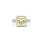 BMR53116 - Princess Cut Halo - Engagemet Ring