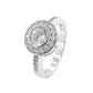 BMR53118 - Round Cut Halo - Engagemet Ring