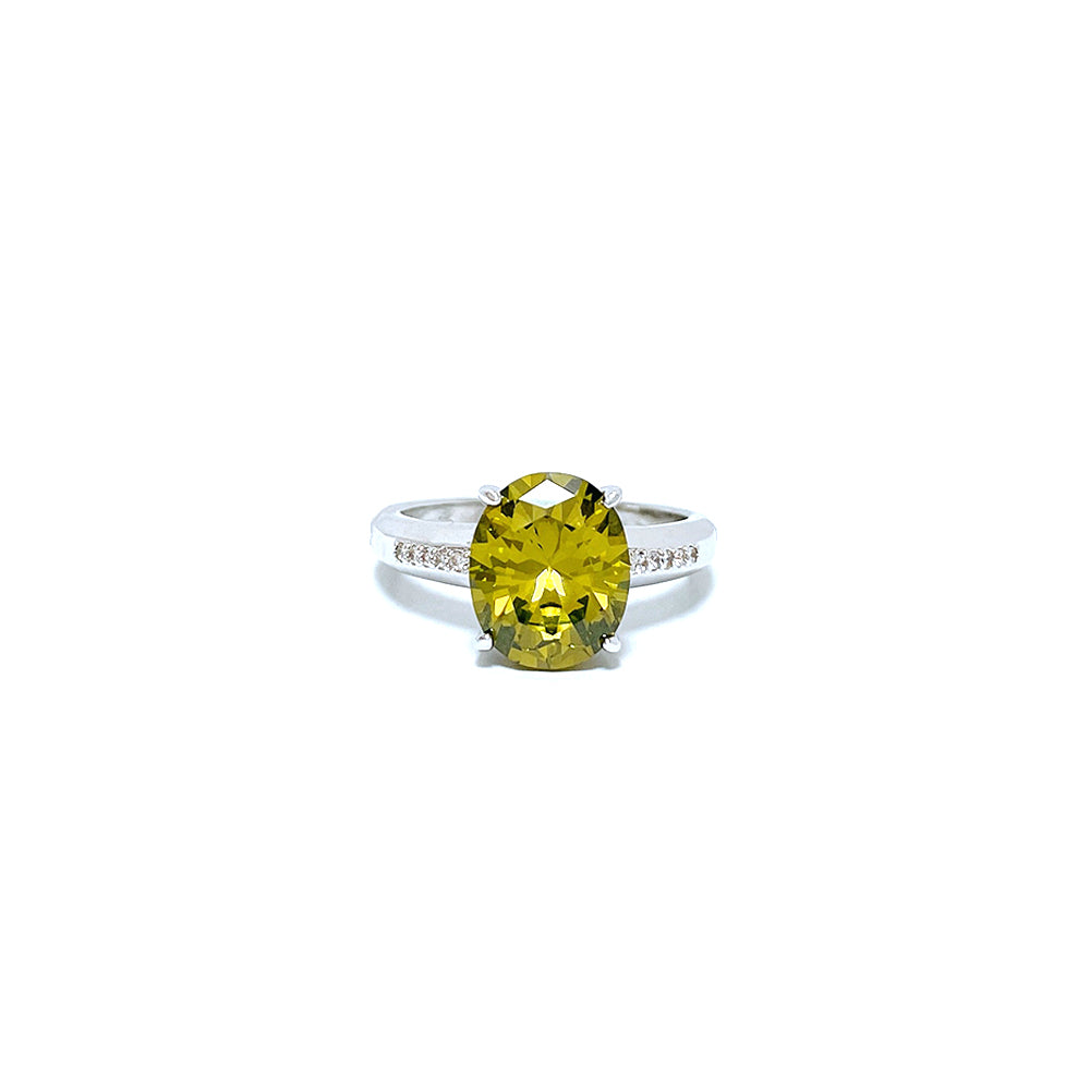 BMR25274 - Oval Cut Solitaire stone - Engagemet Ring